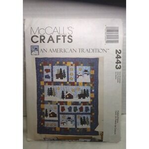 McCall's PATTERN‎  #2443 - Holiday Craft -UNCUT